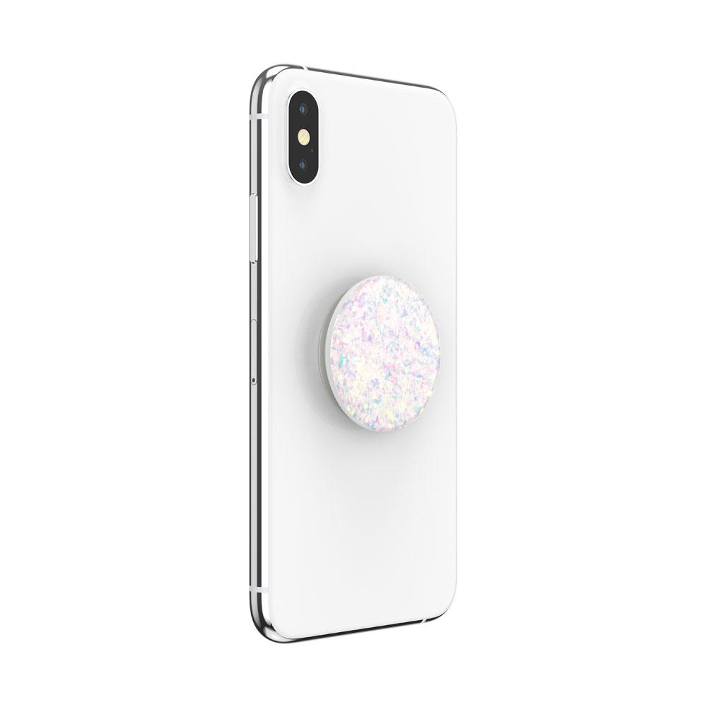 Produktbild PopGrip - ausziehbarer Handy-Griff Handyhalter -  Iridescent Confetti White 3 von 7