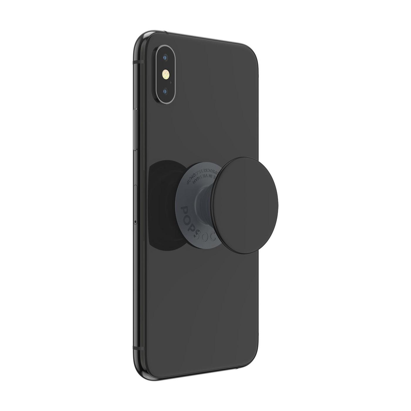 Produktbild PopGrip - ausziehbarer Handy-Griff Handyhalter -  Basic Schwarz 4 von 7
