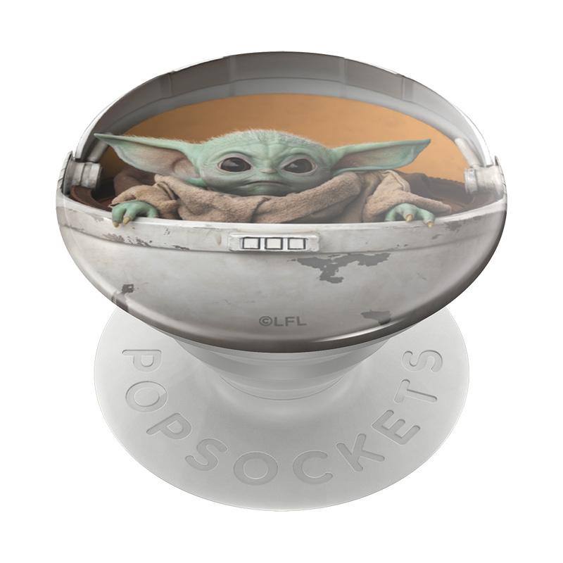 Produktbild PopGrip - ausziehbarer Handy-Griff Handyhalter -  Baby Yoda Pod 4 von 7