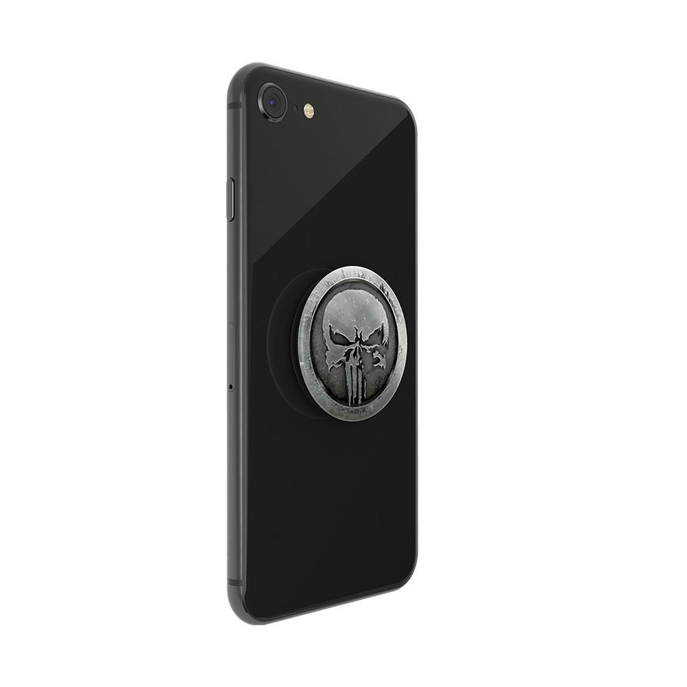 Produktbild PopGrip - ausziehbarer Handy-Griff Handyhalter -  Punisher Monochrome 4 von 7