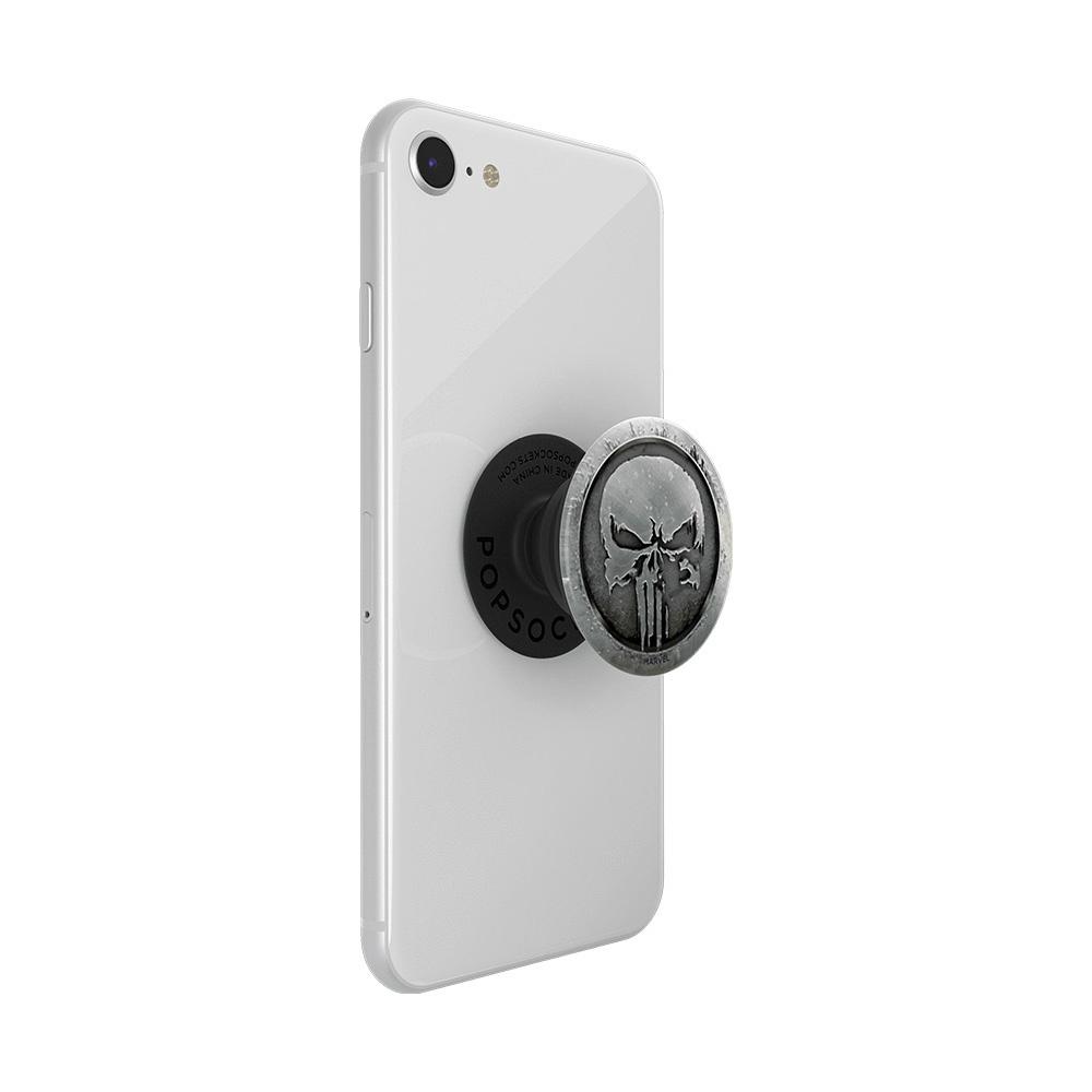 Produktbild PopGrip - ausziehbarer Handy-Griff Handyhalter -  Punisher Monochrome 6 von 7