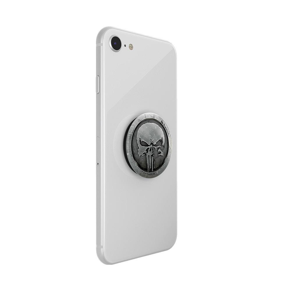 Produktbild PopGrip - ausziehbarer Handy-Griff Handyhalter -  Punisher Monochrome 2 von 7