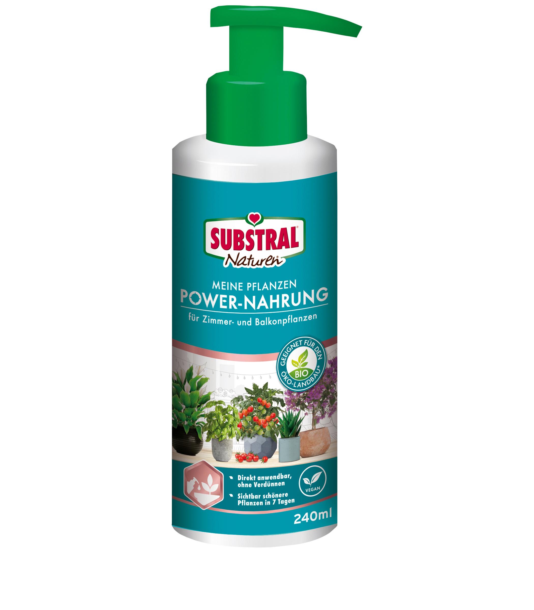 Substral Naturen Meine Zimmerpflanzen Power-Nahrung für Zimmer- und Balkonpflanzen