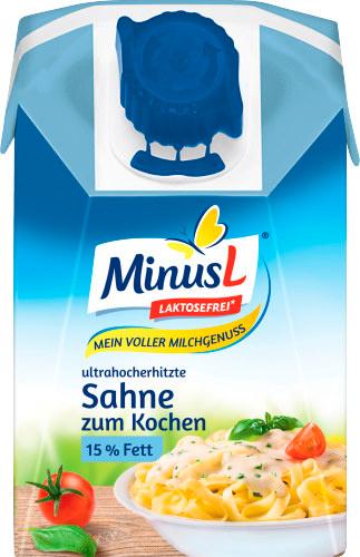 Minus L Sahne zum Kochen 15 %