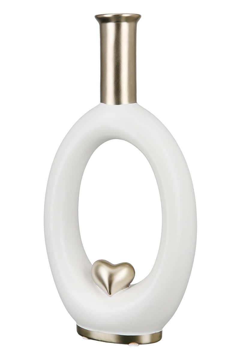 GILDE Vase Love Herzmotiv 