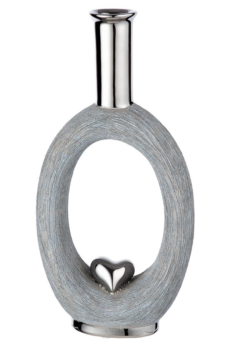 Produktbild GILDE Vase Love 20cm 3 von 4