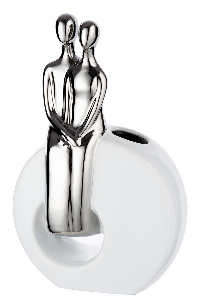 GILDE Keramik Vase Liebe H=27,5cm
