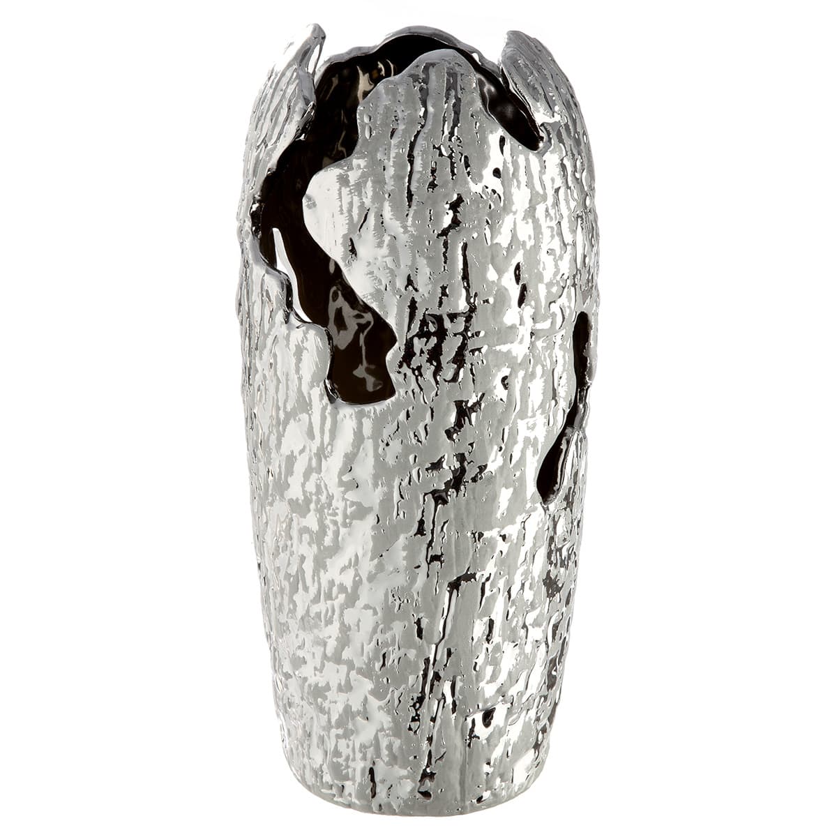 GILDE Vase Crepa Keramik H=27cm