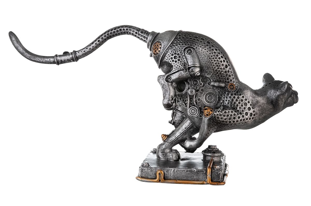 Produktbild Casablanca Steampunk Poly Skulptur Gepard H=17cm 2 von 4