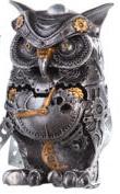 GILDE Skulptur Steampunk Owl