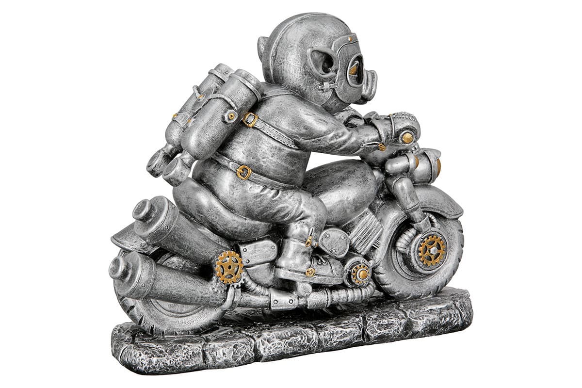 Produktbild Casablanca Steampunk Poly Skulptur Motor-Pig H=21cm 2 von 2