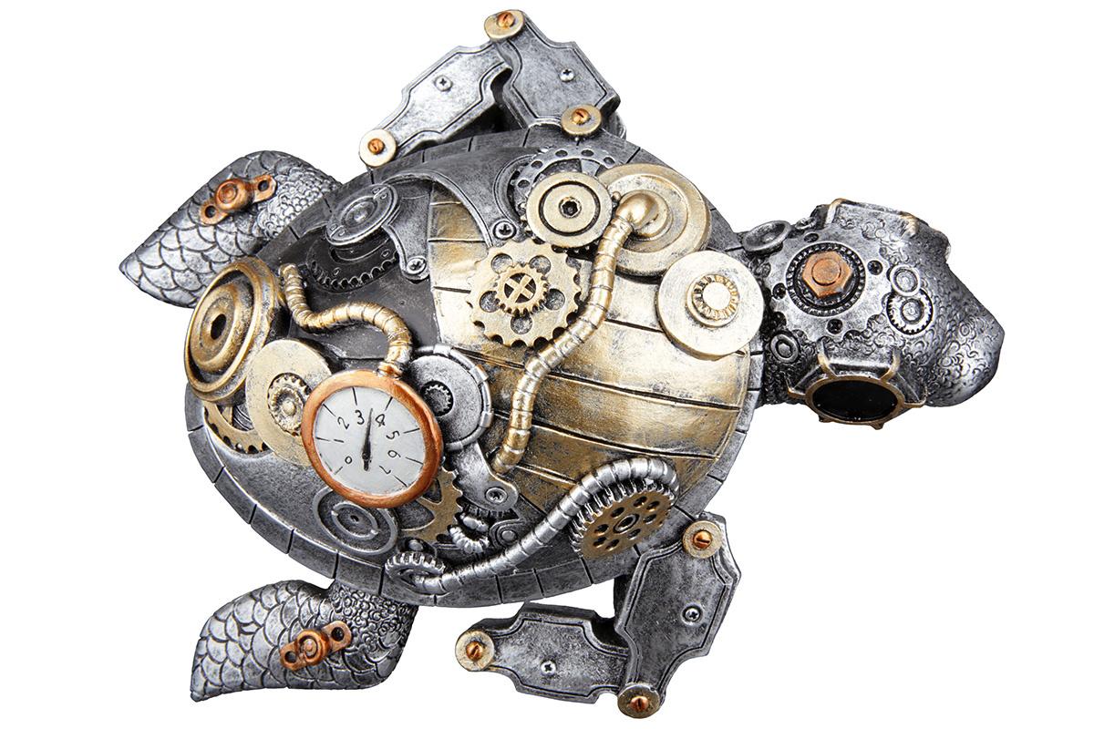 Produktbild GILDE Poly Skulptur Steampunk Turtle H=6cm 3 von 4