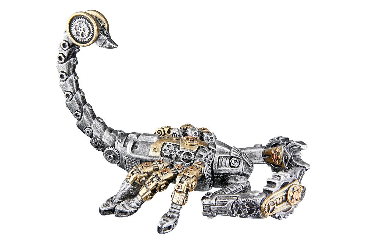 Produktbild GILDE Figur Skorpion Steampunk 14cm 2 von 4