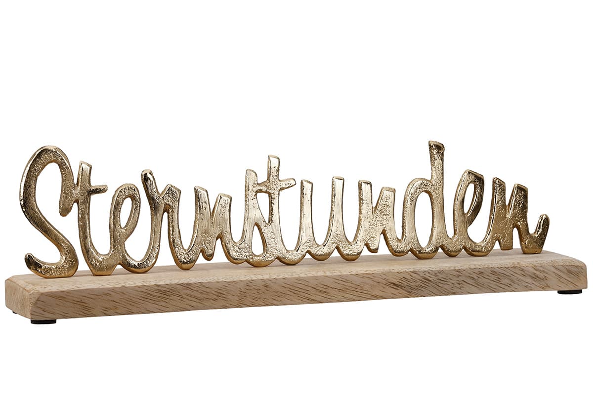 GILDE Schriftzug Sternstunden
