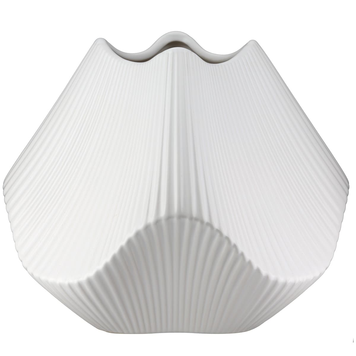 GILDE Vase Lamellen H=18,5cm