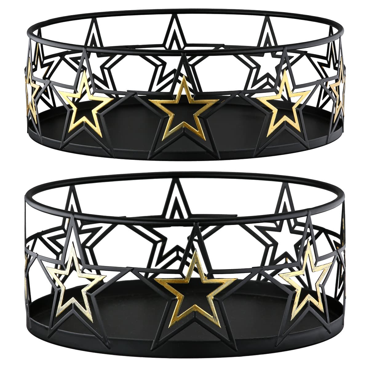 GILDE Deko-Tablett Modern Star