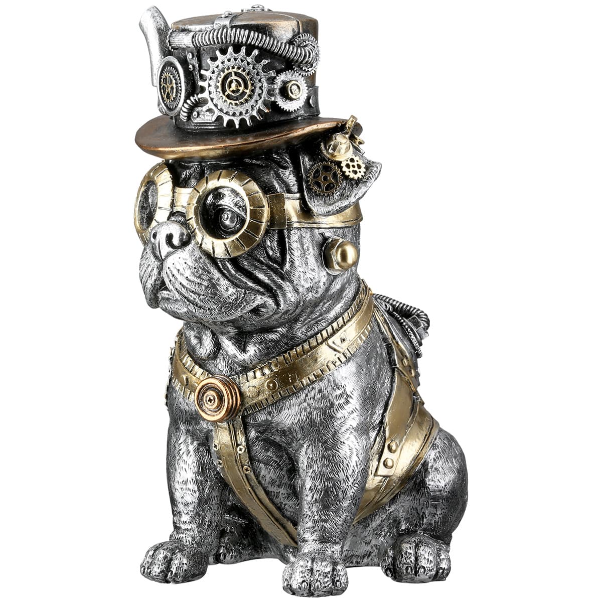 GILDE Figur Mops Steampunk