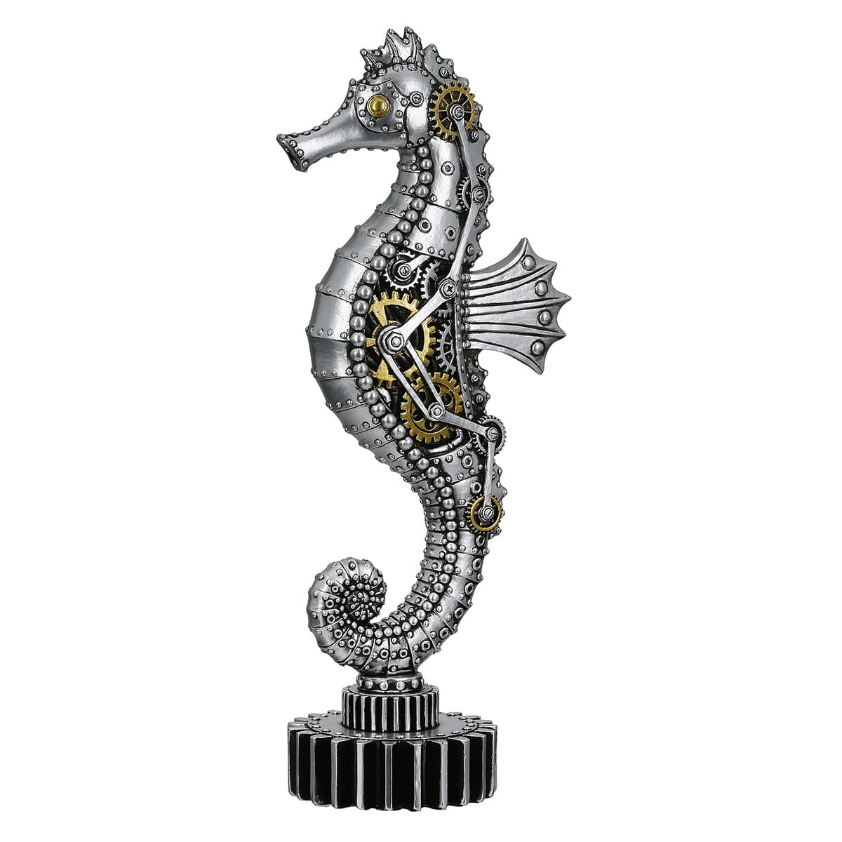 GILDE Figur Seepferd Steampunk