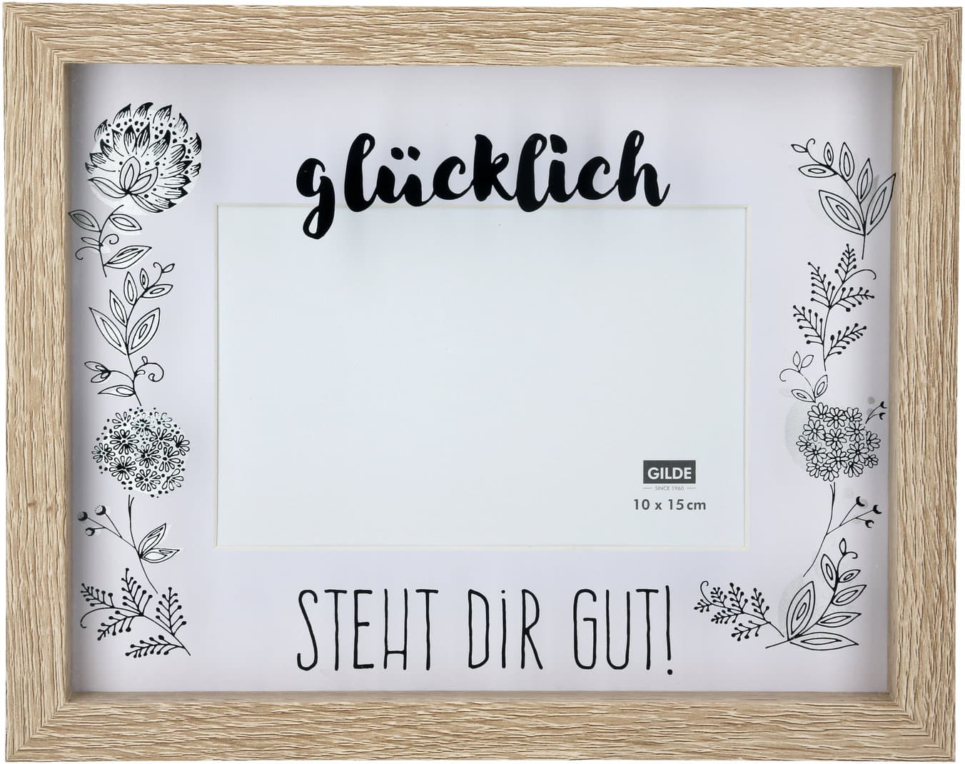 GILDE Fotorahmen Bauerngarten