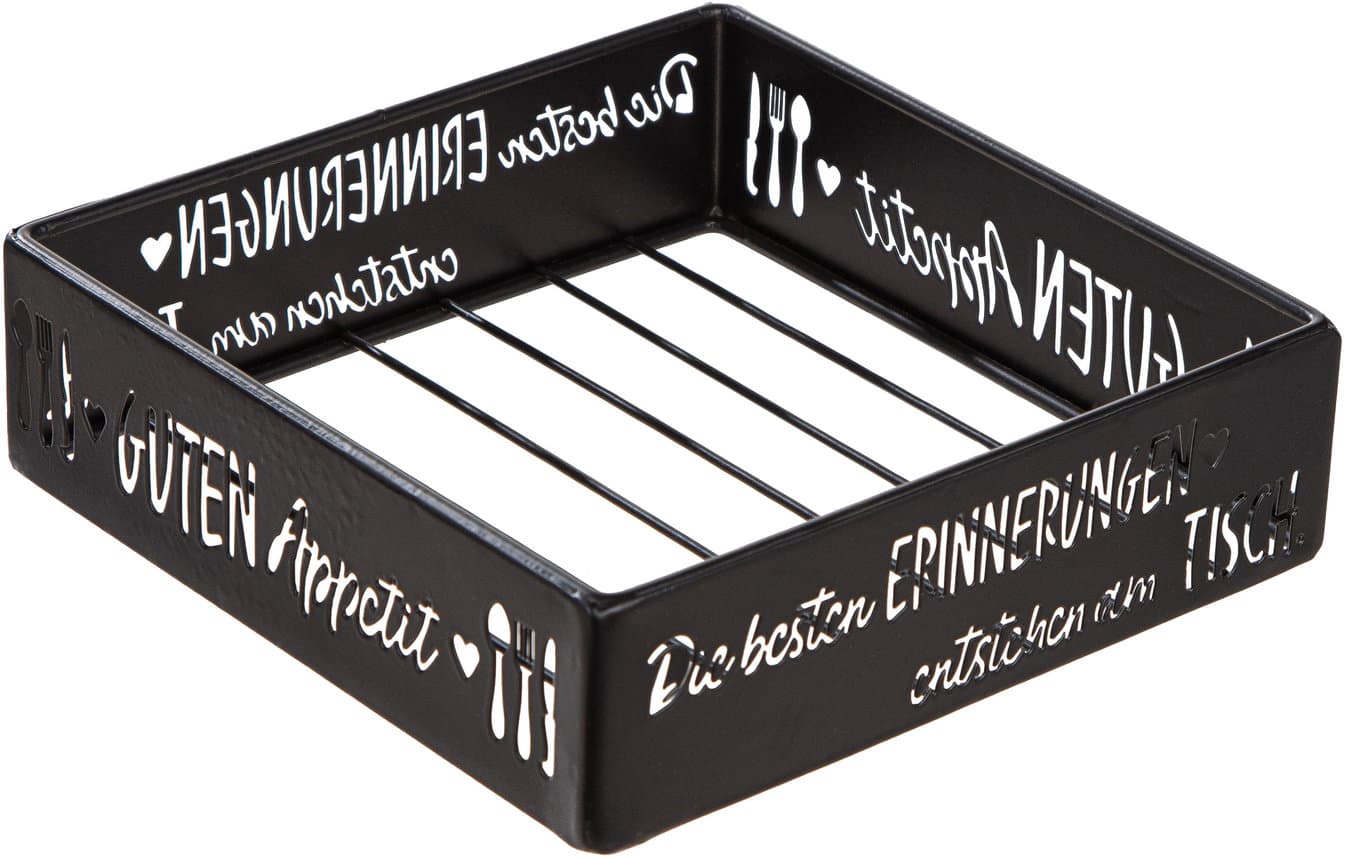 GILDE Serviettenhalter Guten Appetit