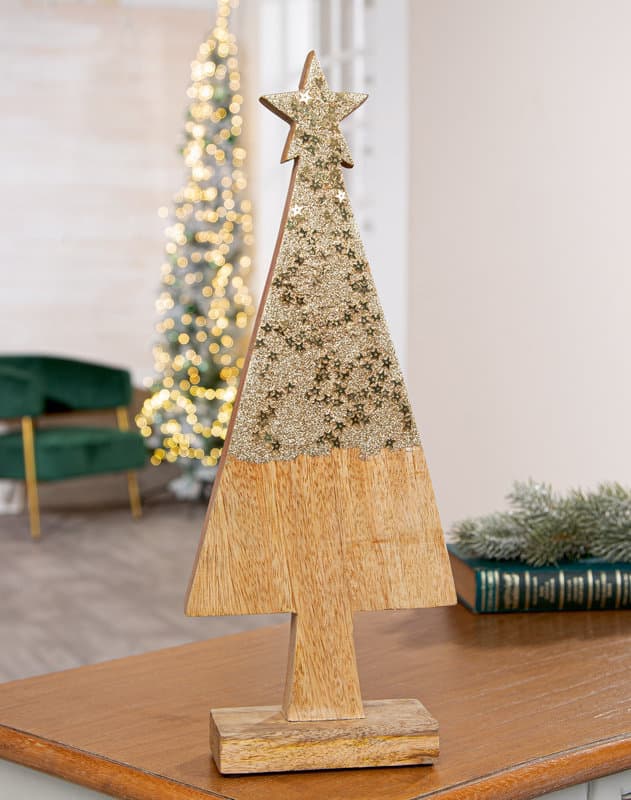 GILDE Dekoaufsteller Tannenbaum Estraro