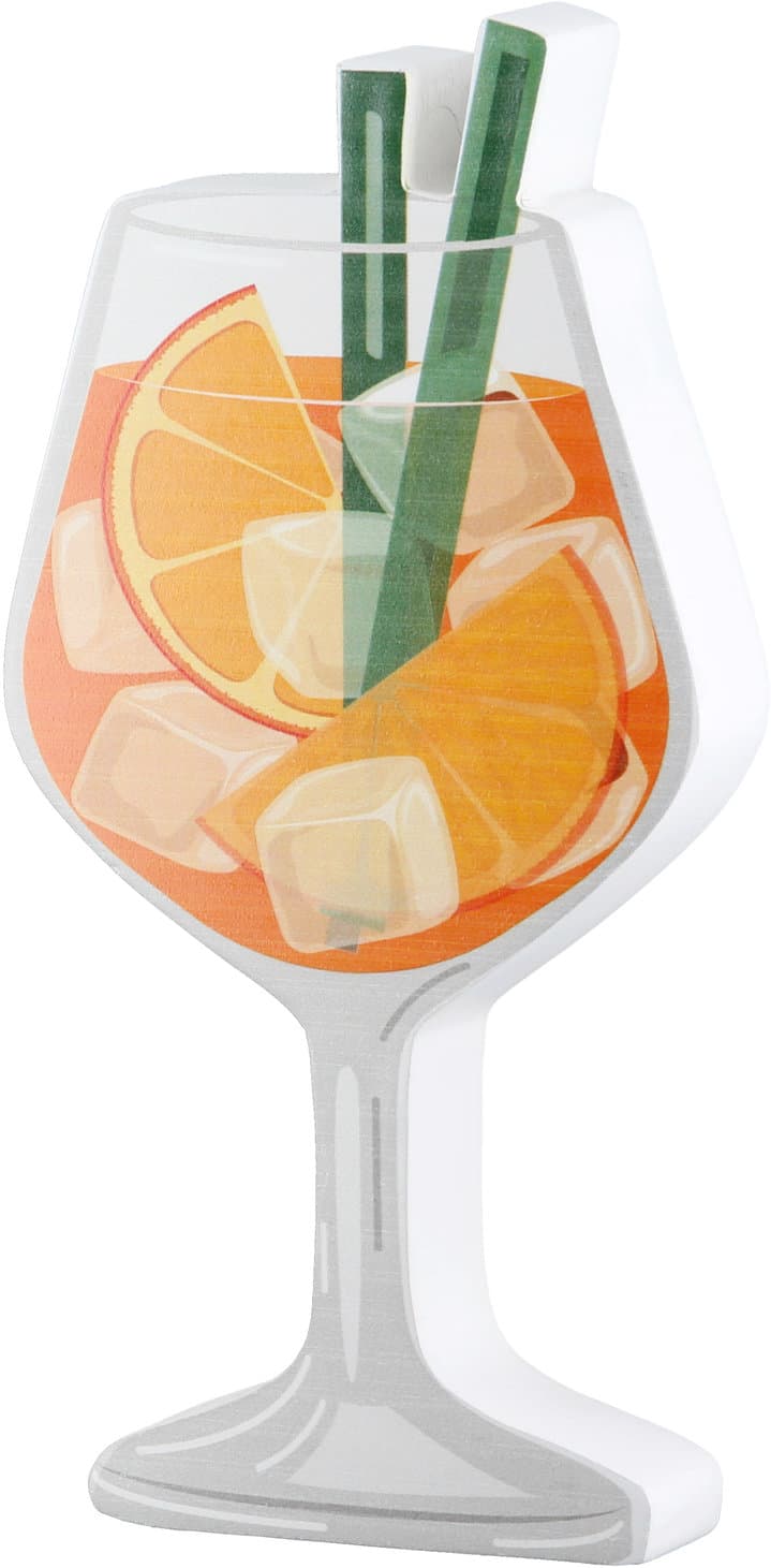 GILDE Standrelief Weinglas Orange