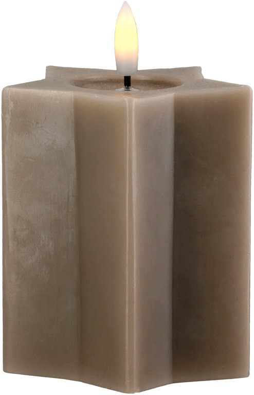 GILDE LED-Stumpenkerze Lumara H=13cm
