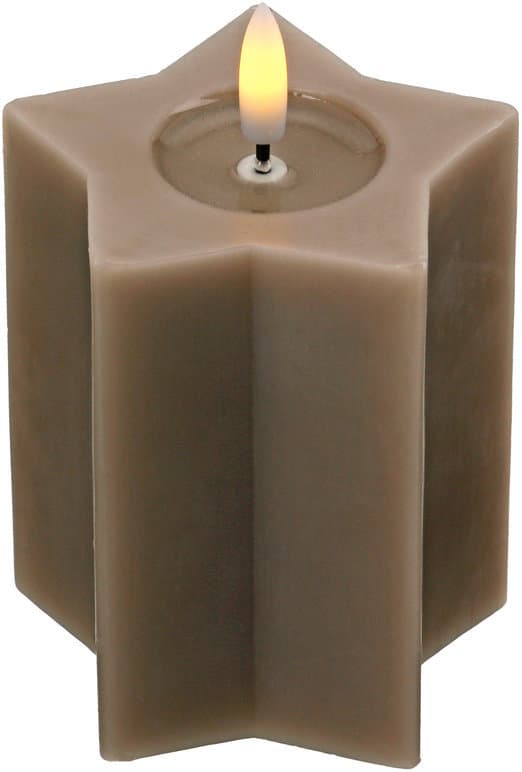 GILDE LED-Stumpenkerze Lumara H=13cm