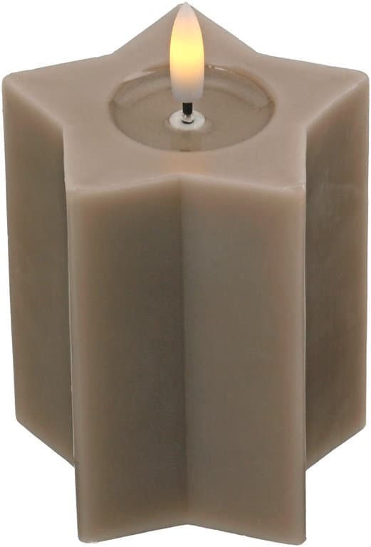 GILDE LED-Stumpenkerze H=15,5cm