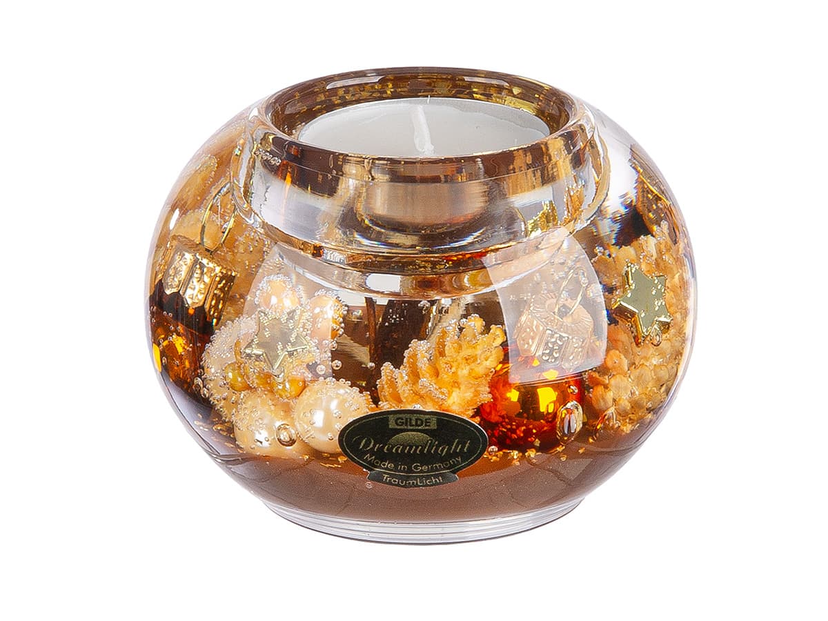 GILDE Teelichtleuchter Cozy Night H=6cm