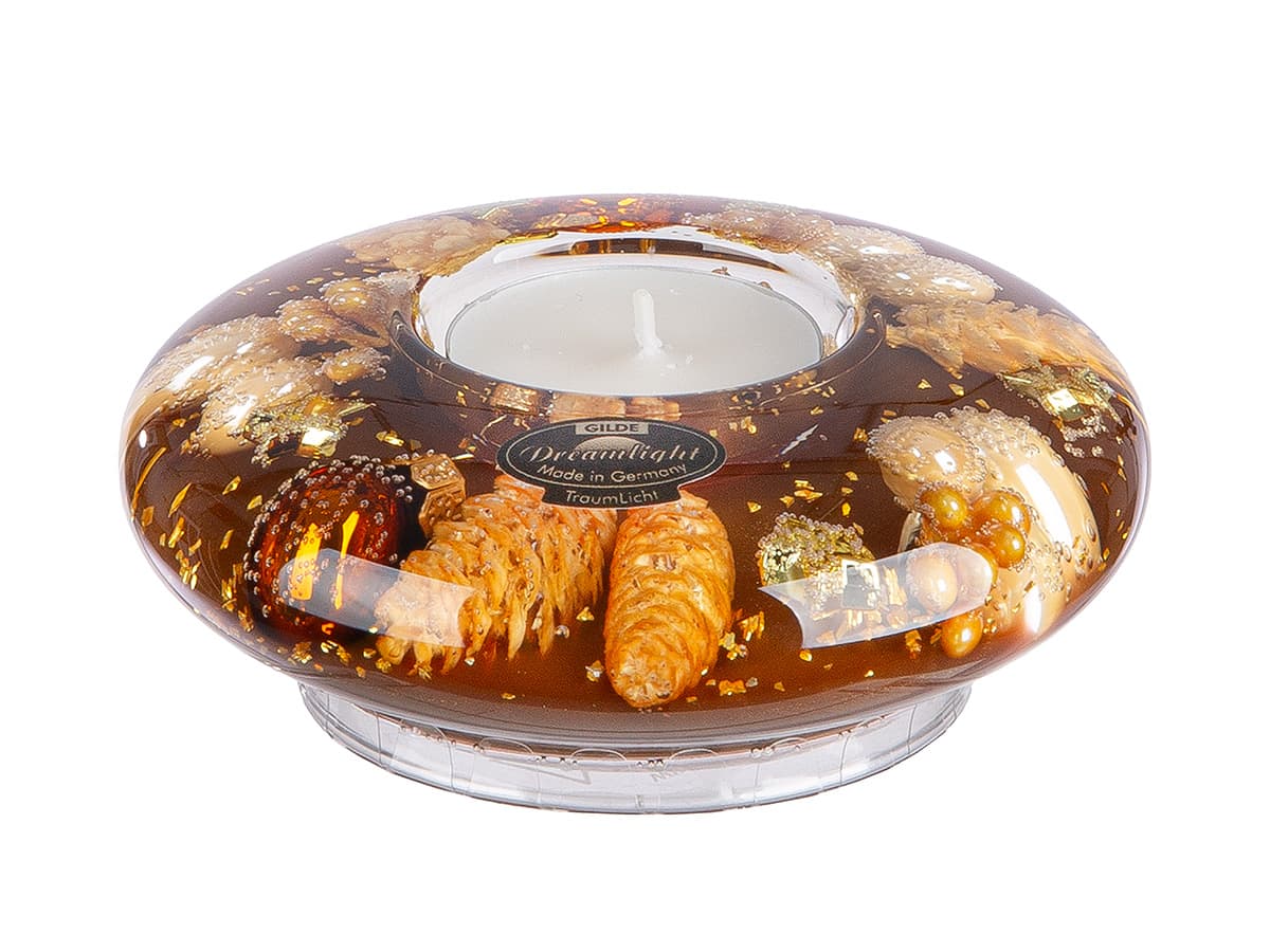 Produktbild GILDE Teelichtleuchter Cozy Night H=4cm 2 von 2