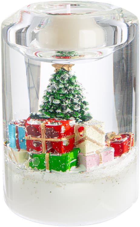 GILDE Dreamlight Teelichtleuchter Wonderland Christmas Tree