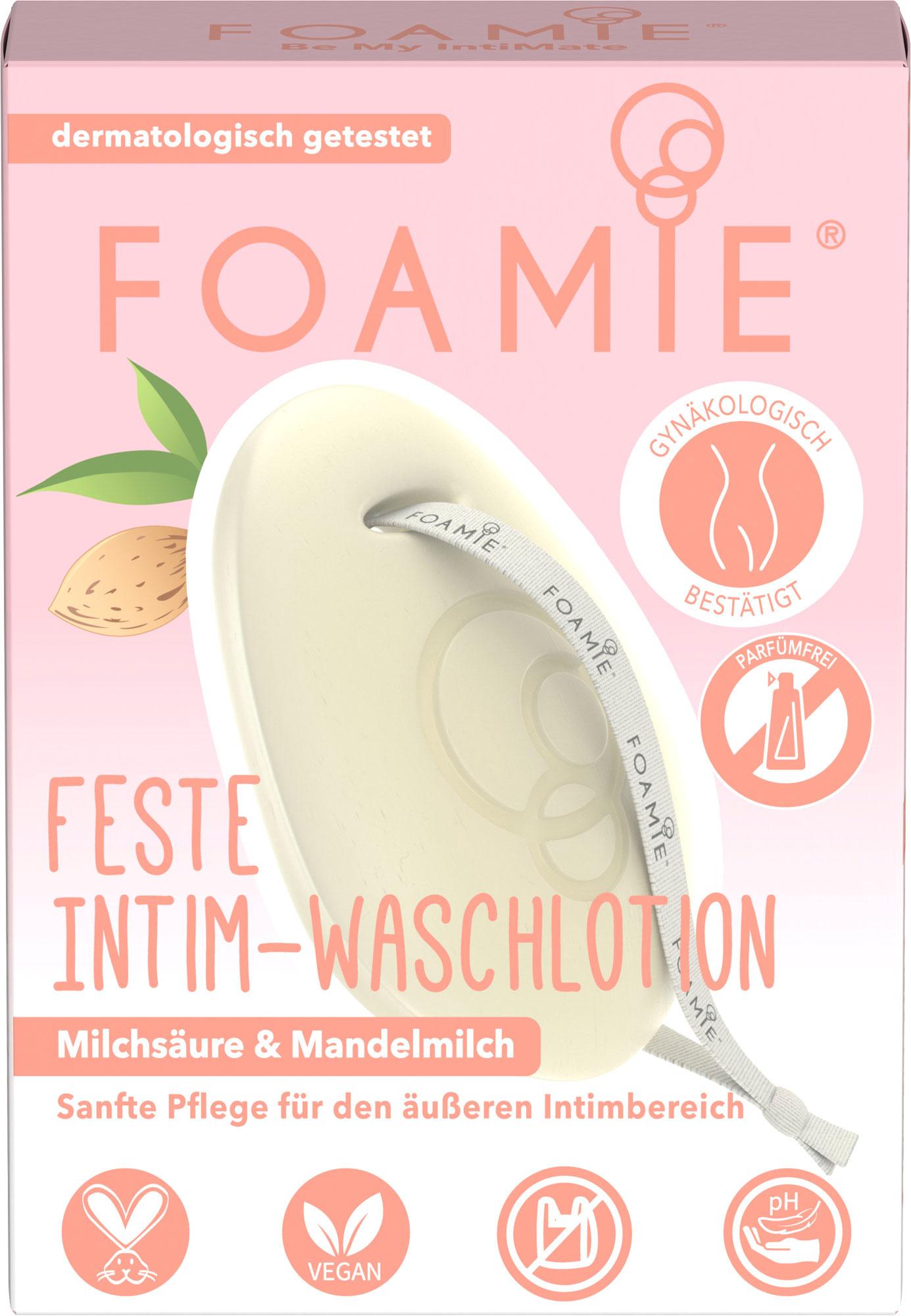 FOAMIE Waschlotion Fest Intim Milchsäure&Mandelmilch