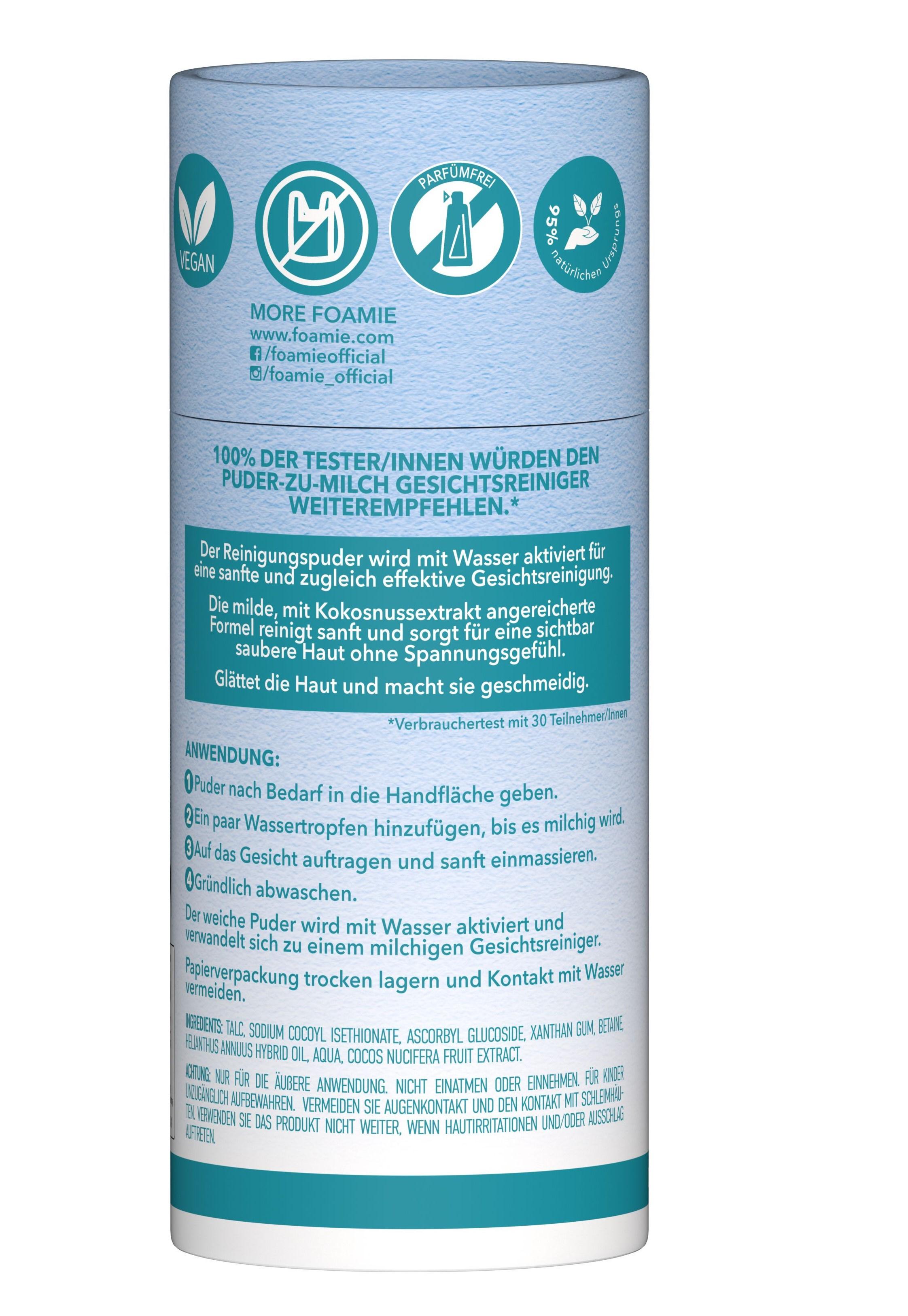 Produktbild FOAMIE Puder Gesichtsreiniger 2 von 2