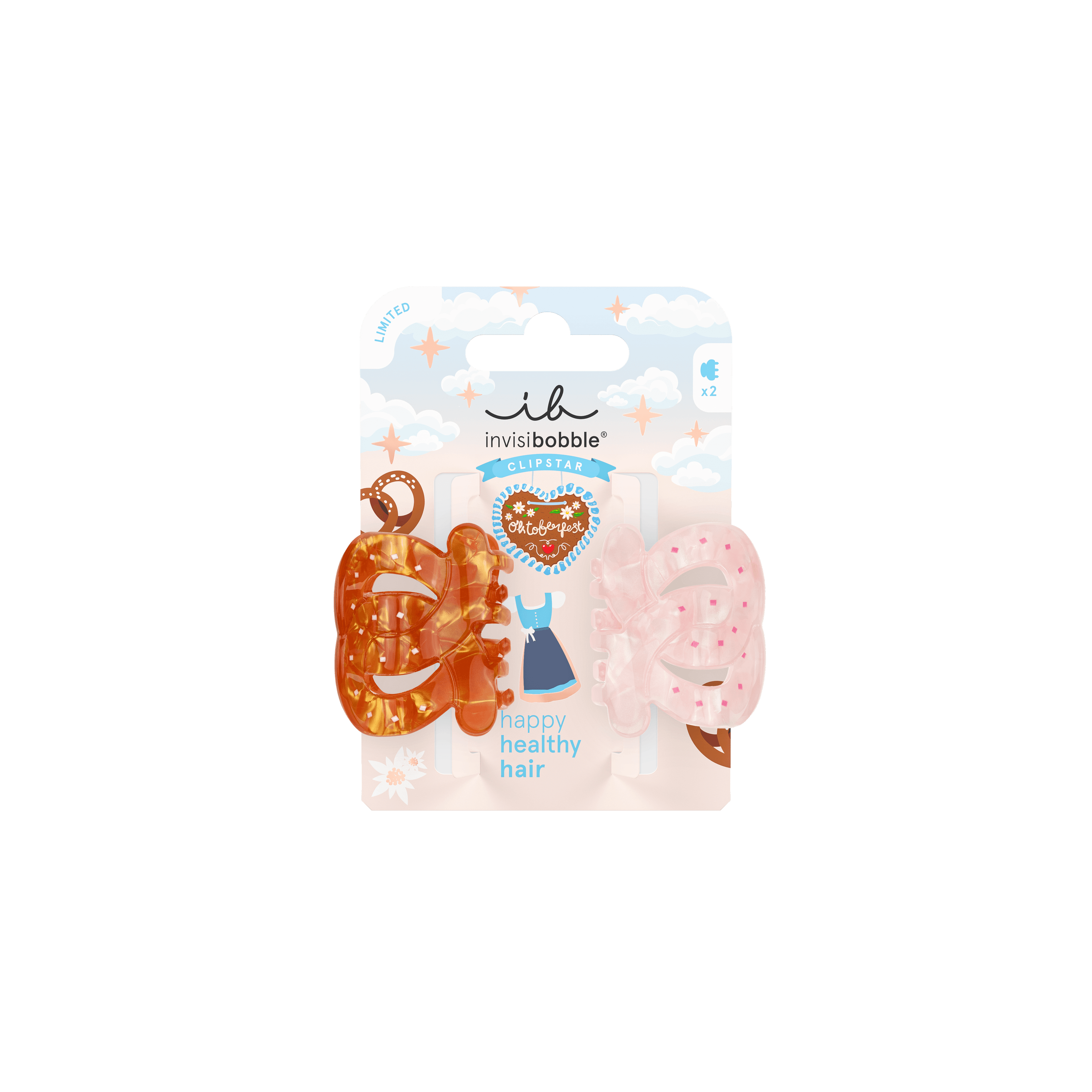 invisibobble CLIPSTAR Aufgebrezelt