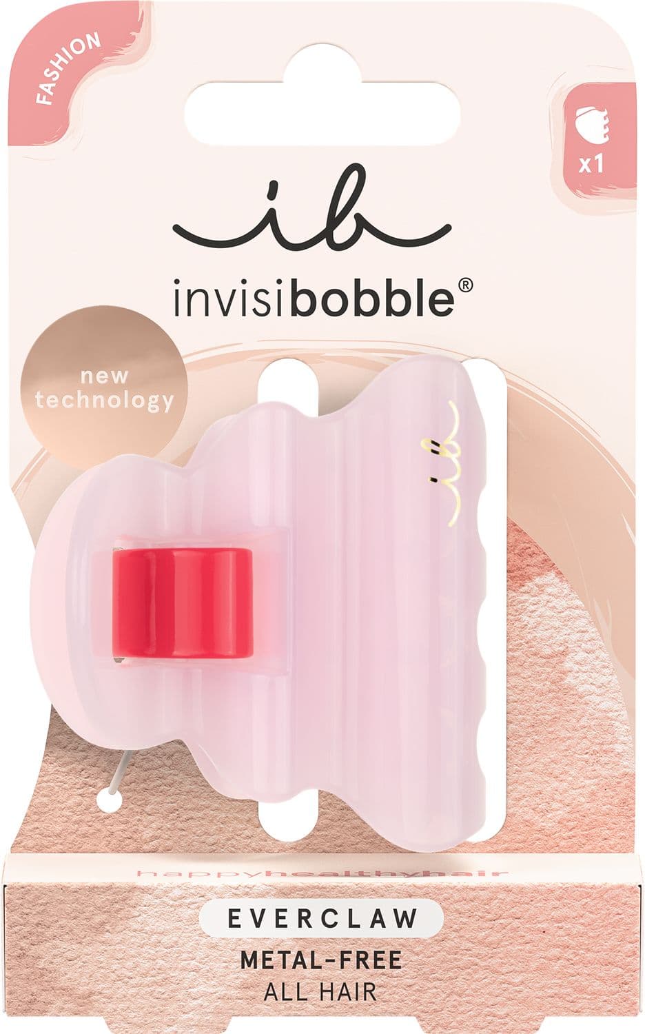 invisibobble EVERCLAW Rosy Plateau M