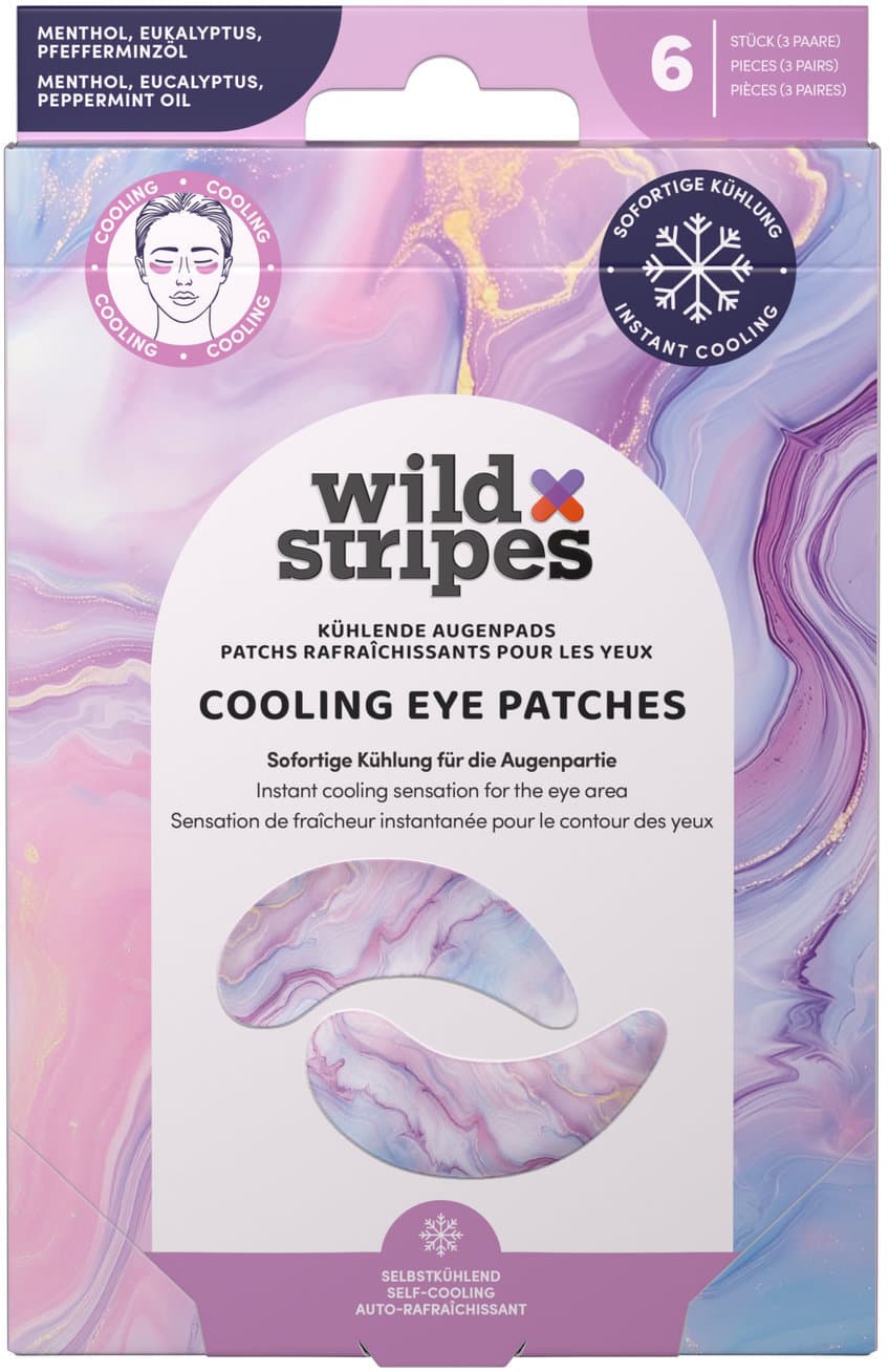 Wild Stripes Eye Patches Rose Marble