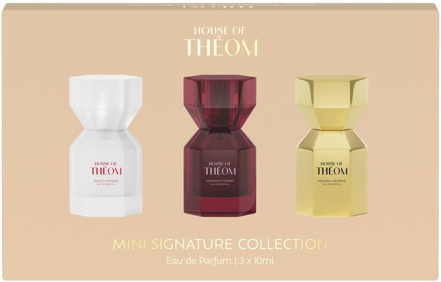 HOUSE OF THÊOM Mini Signature Collection Eau de Parfum Geschenkpackung