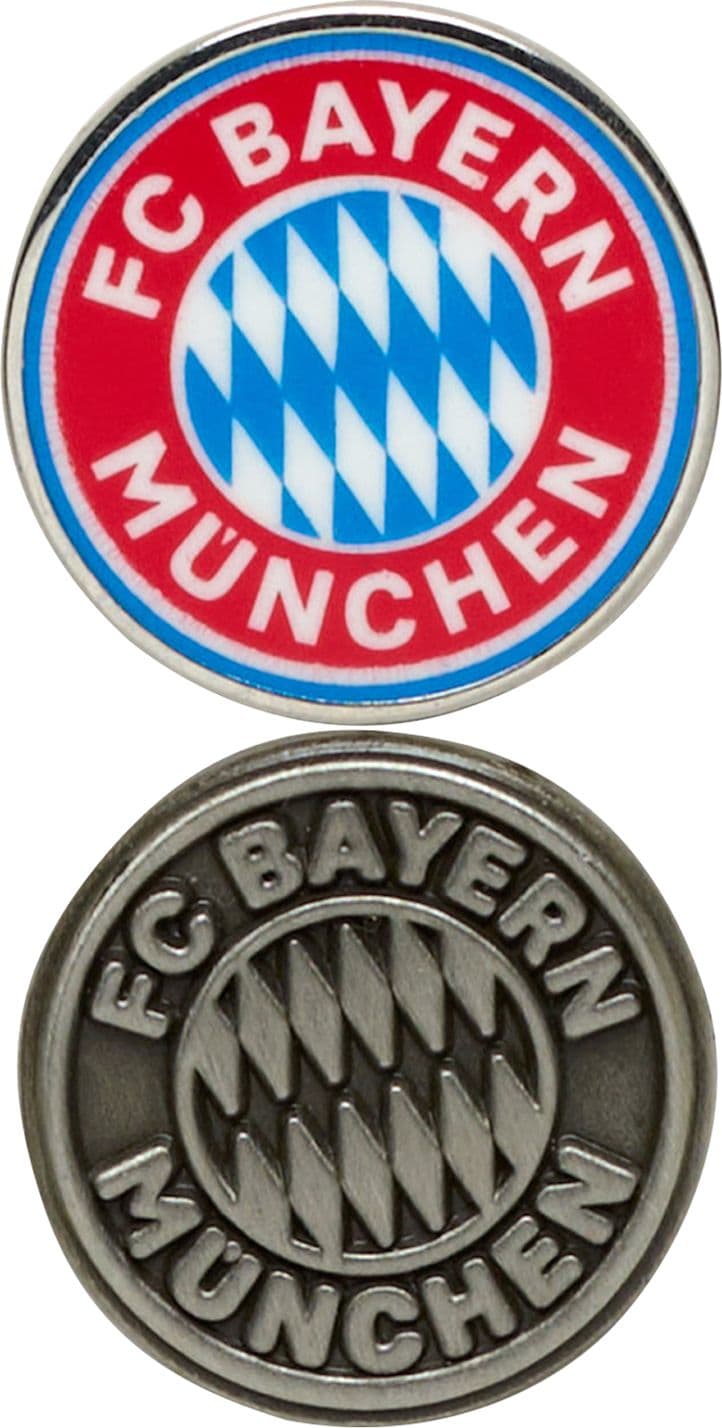 FC BAYERN MÜNCHEN Pin Logo 2er Set