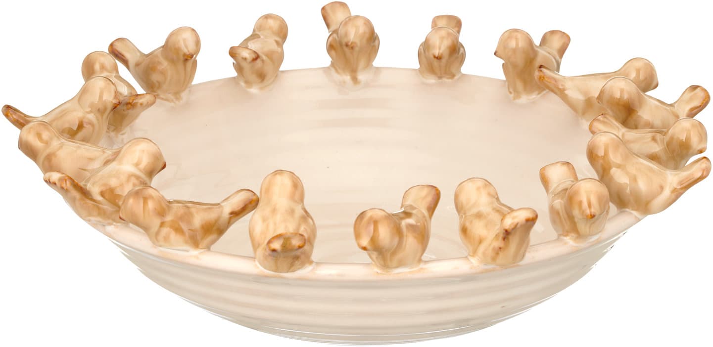 CREATIV HOME Schale Vögel