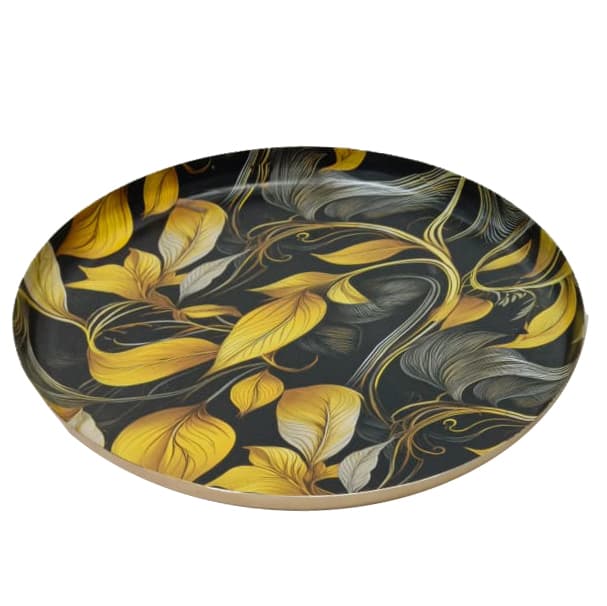 LEPURO Metallteller Print ∅41cm