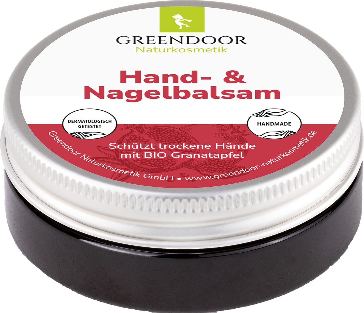 GREENDOOR Hand- & Nagelbalsam mit Bio Granatapfel