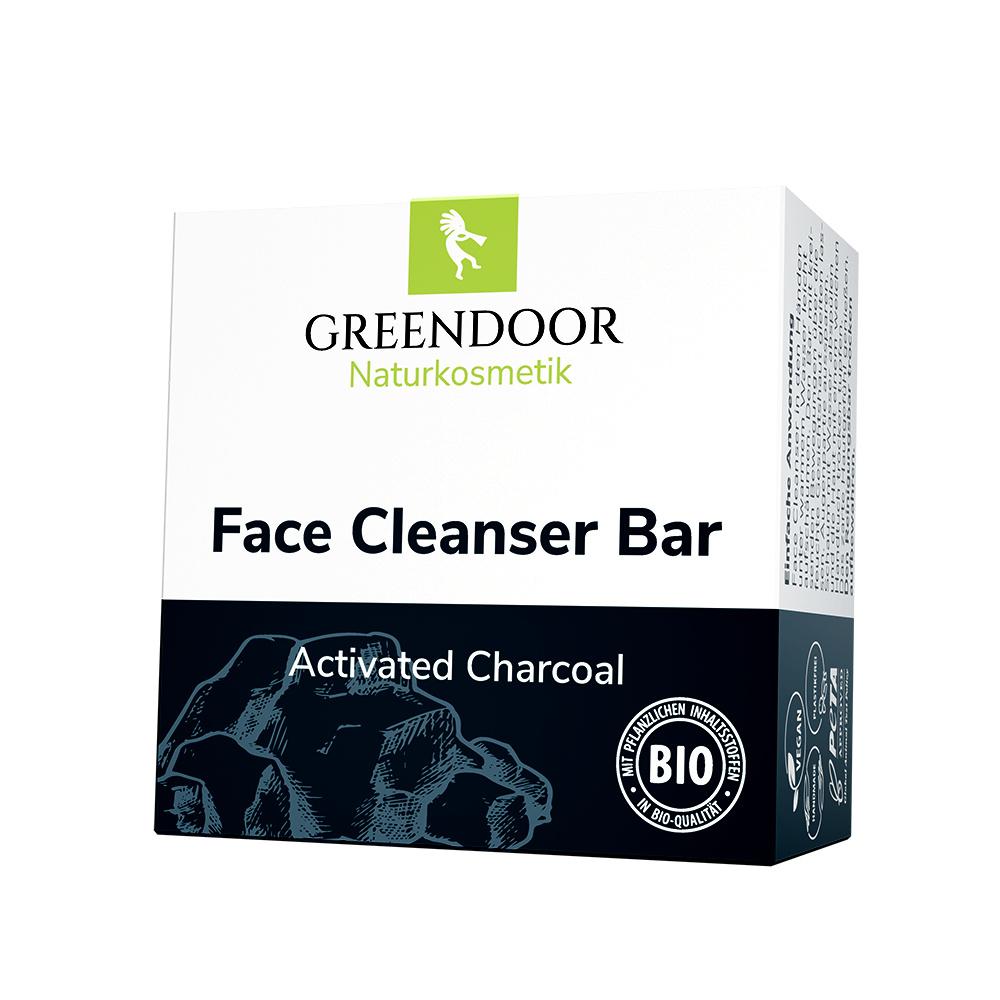 Produktbild GREENDOOR Face Cleanser Bar Activated Charcoal 3 von 8