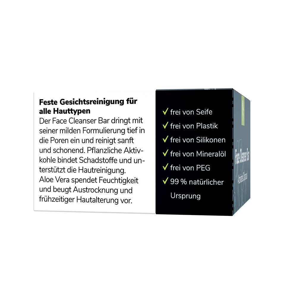 Produktbild GREENDOOR Face Cleanser Bar Activated Charcoal 5 von 8