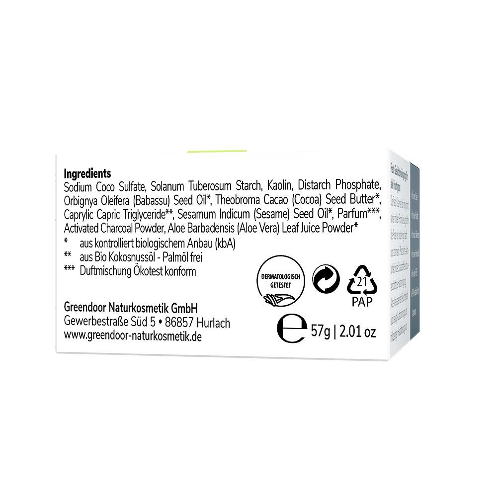 Produktbild GREENDOOR Face Cleanser Bar Activated Charcoal 8 von 8
