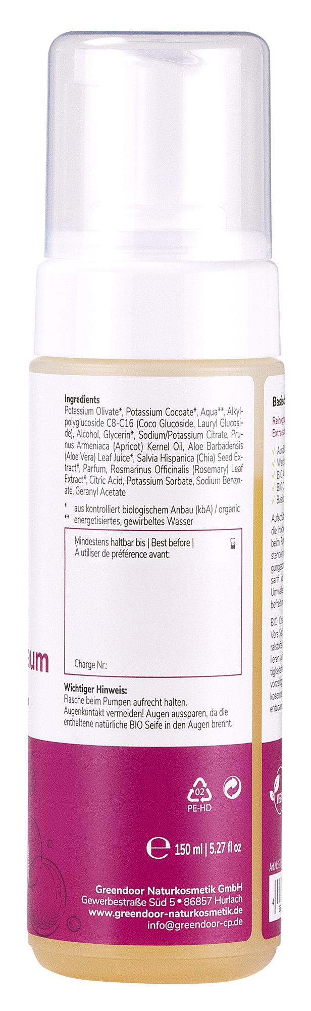 Produktbild GREENDOOR Basischer Reinigungsschaum 2 von 3