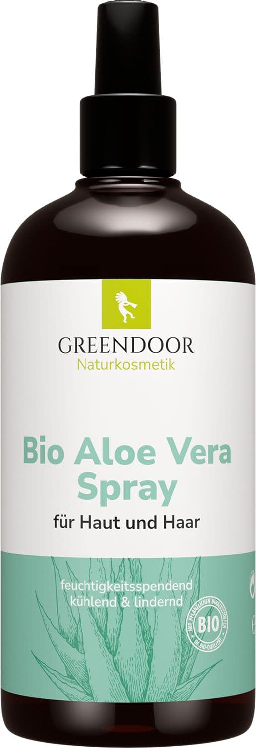 GREENDOOR Bio Aloe Vera Spray für Haut und Haar