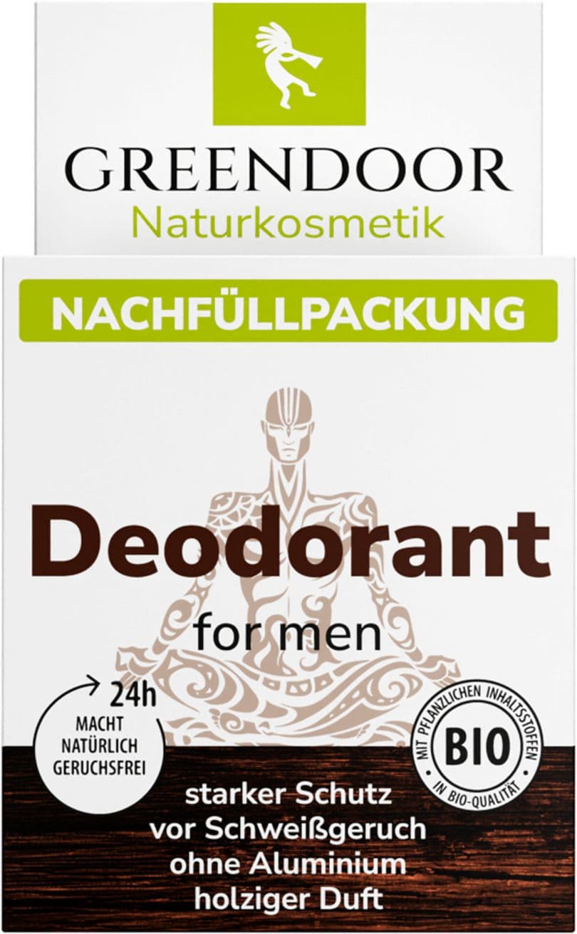 GREENDOOR Deodorant for men Nachfüllung