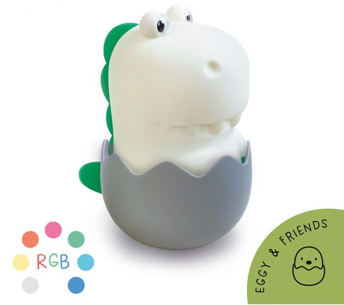 MegaLight LED Kinder Nachtlicht DIGGY DINO RGB dimmbar