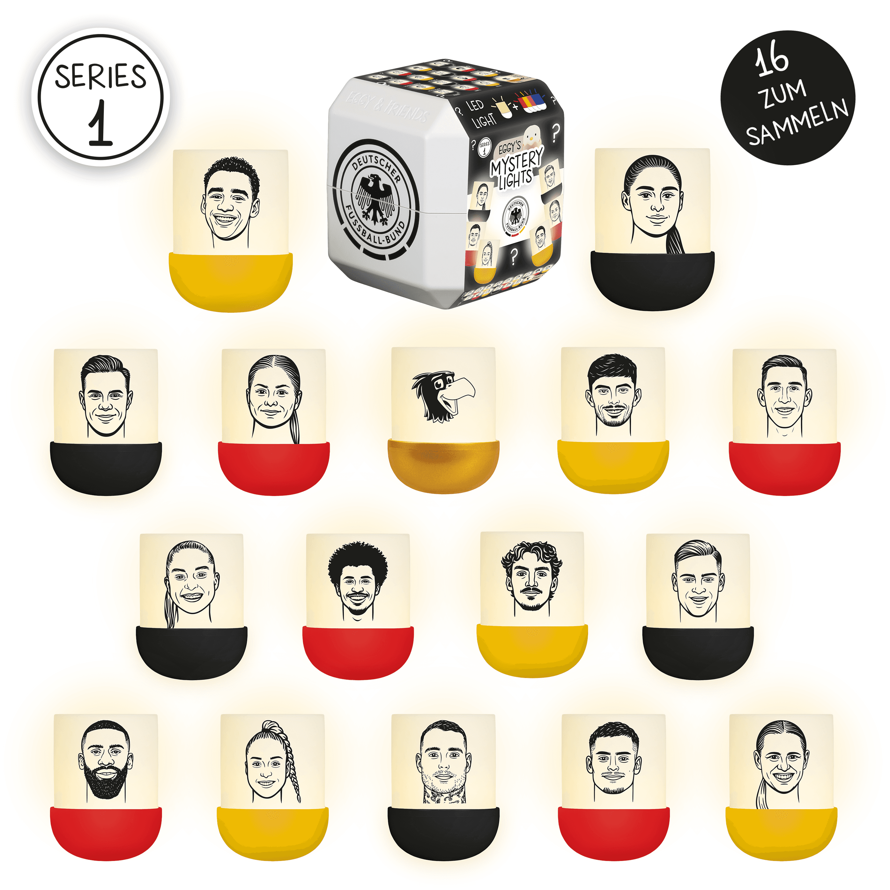EGGY'S MYSTERY LIGHTS Blind Box DFB Edition